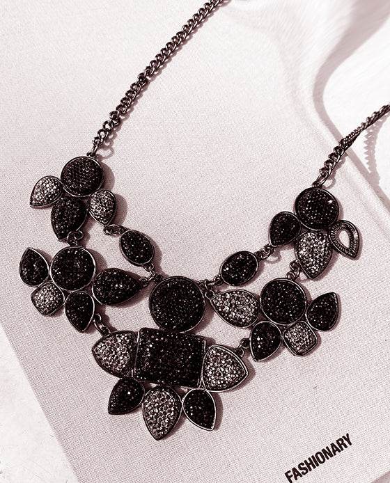 Vòng Cổ Đá Đen Noir ACC257 - Hity