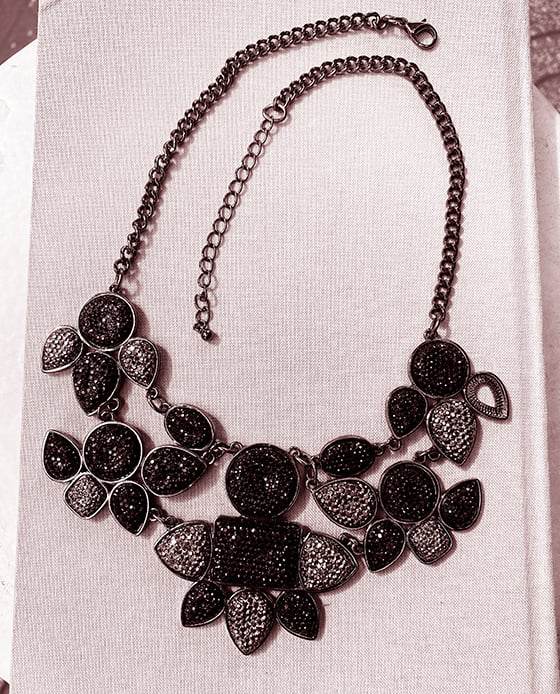 Vòng Cổ Đá Đen Noir ACC257 - Hity