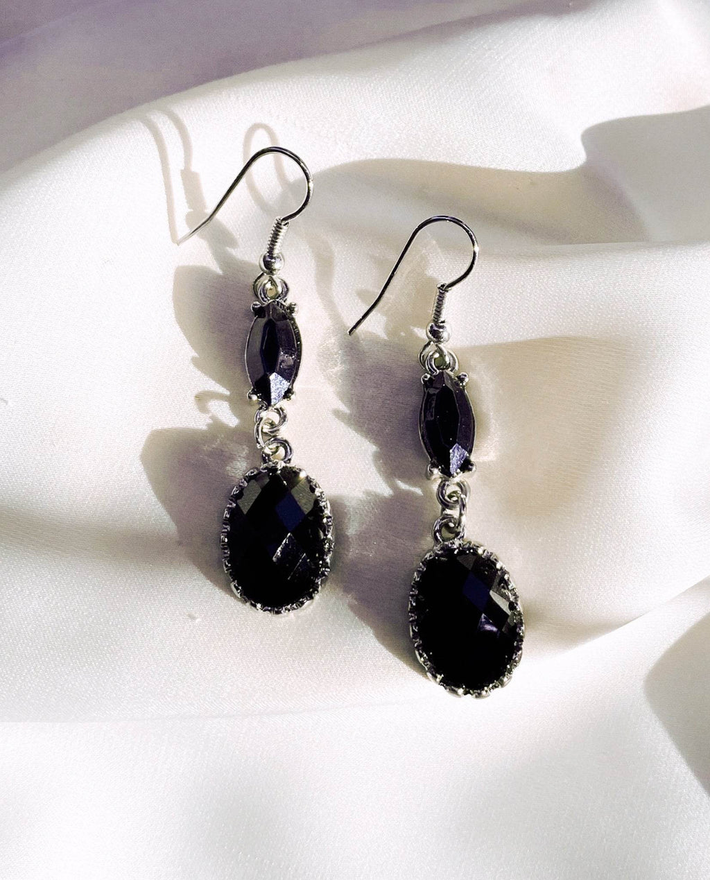 Bông Tai Pha Lê Đen ACC171 - Hity