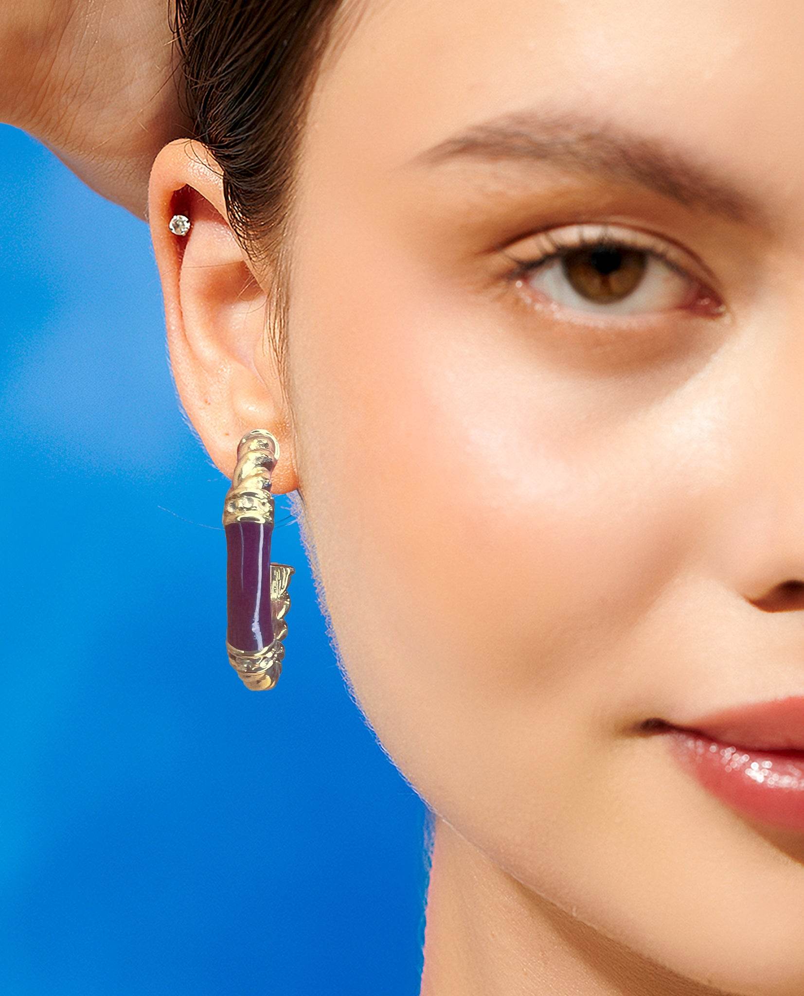 Bông Tai Tròn Tre ACC348 - Hity