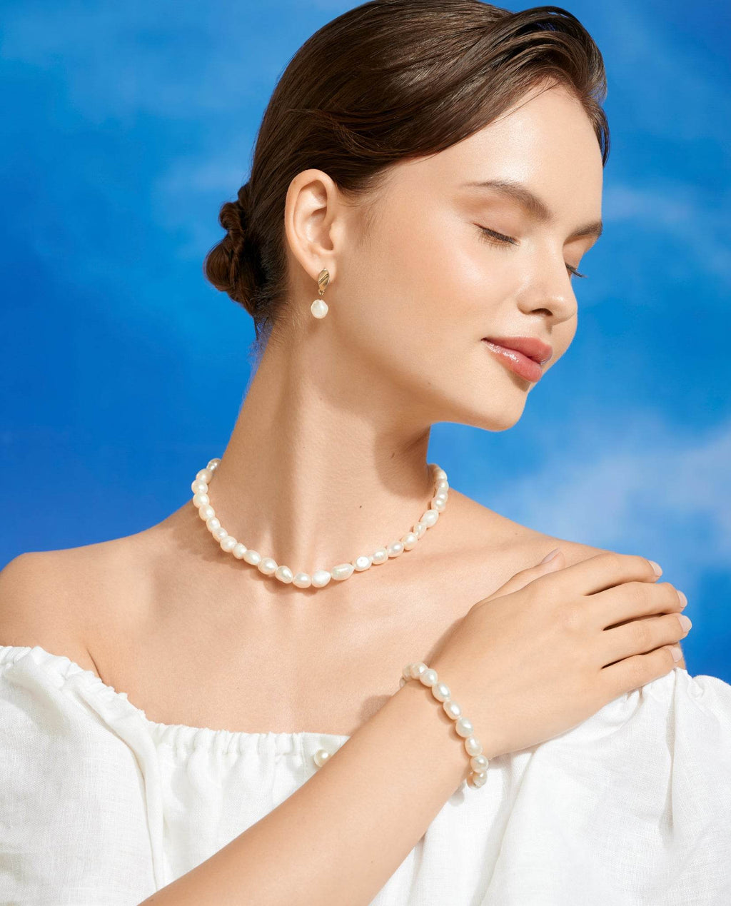 Vòng Cổ Ngọc Trai Baroque ACC284 - Hity