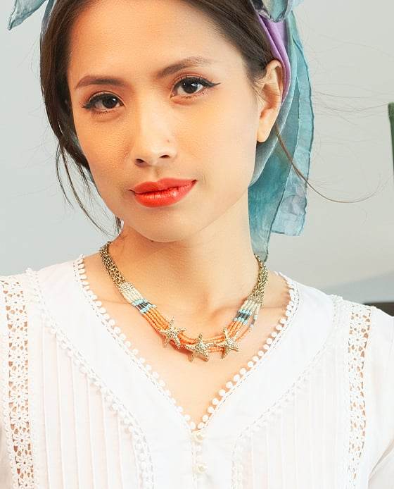 Vòng Cổ Bông Tai Nha Trang ACC105 - Hity