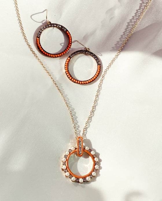 Bộ Vòng Cổ Bông Tai Sunny ACC101 - Hity