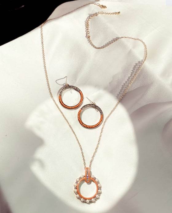 Bộ Vòng Cổ Bông Tai Sunny ACC101 - Hity