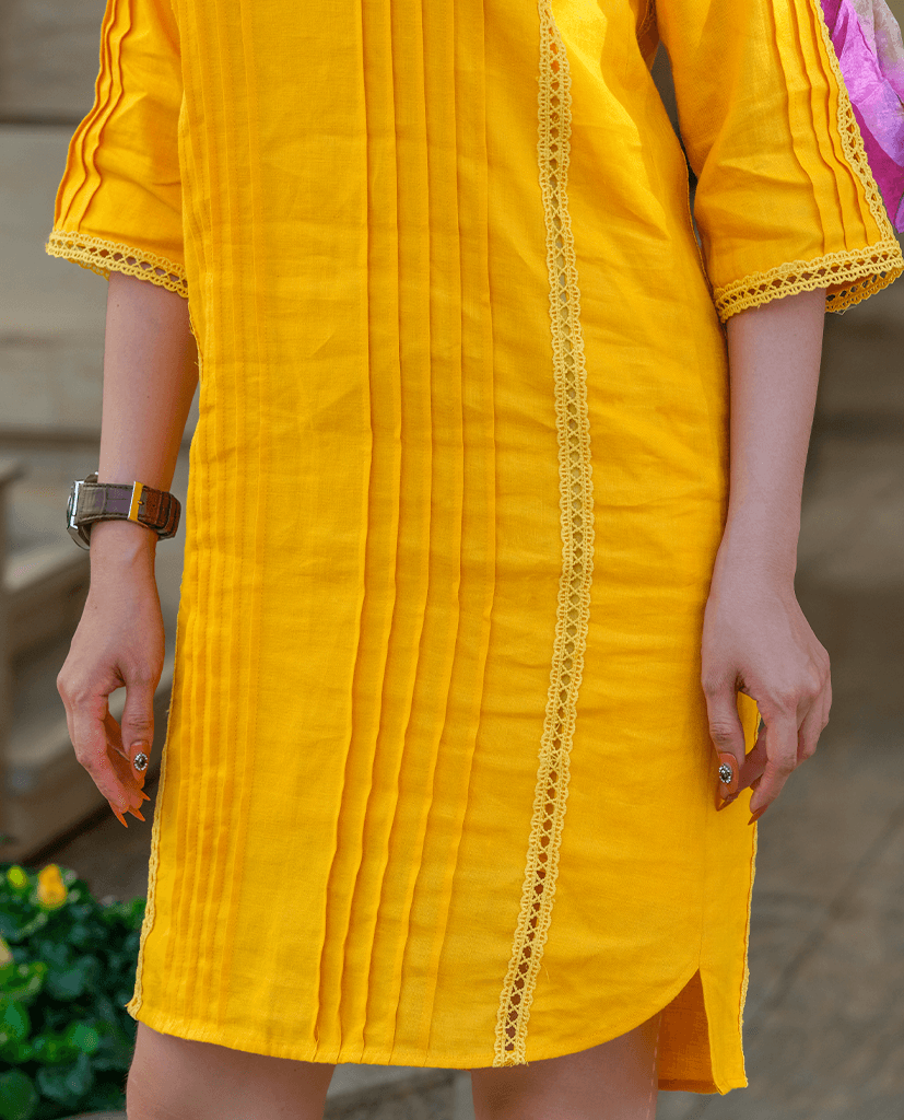 Đầm Sơ Mi Linen Tràng An DRE135 - Hity