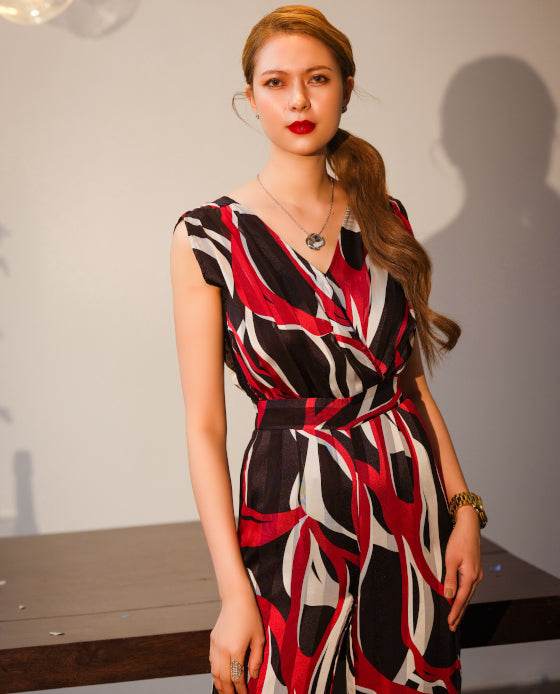 Đồ Bay Jumpsuit Vân Mây DRE074 - Hity