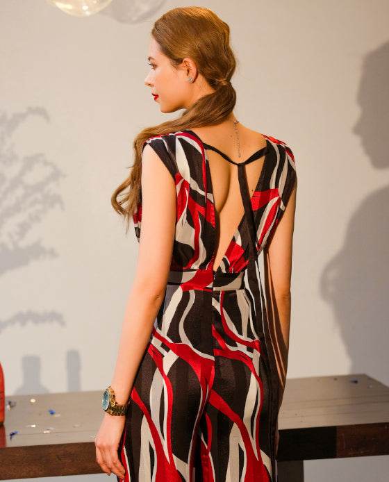 Đồ Bay Jumpsuit Vân Mây DRE074 - Hity