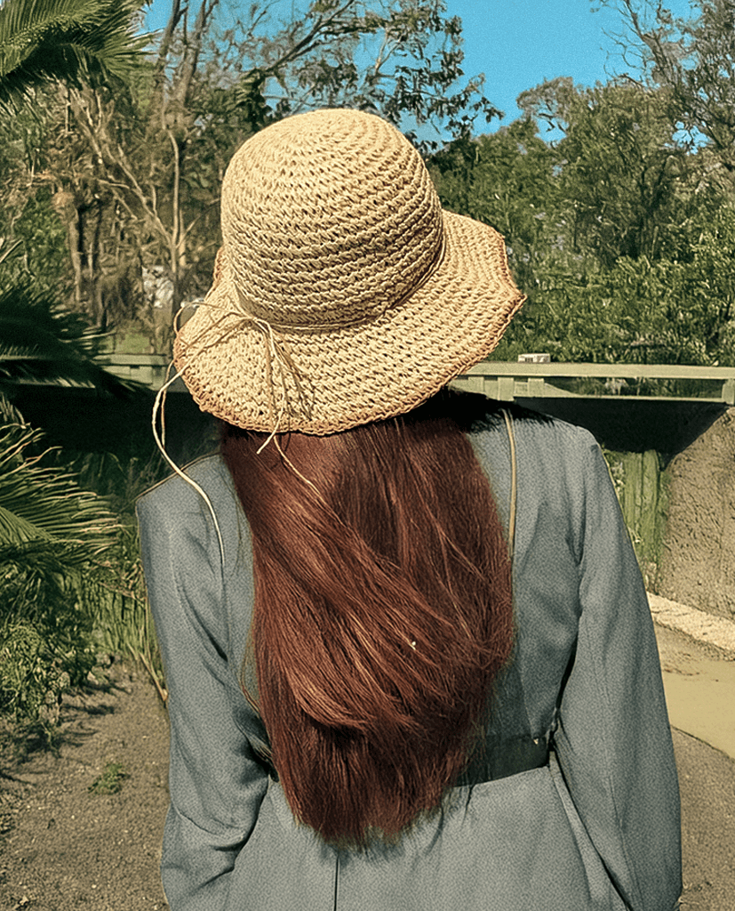 Mũ Cói Vành Rộng ACC110 - Hity