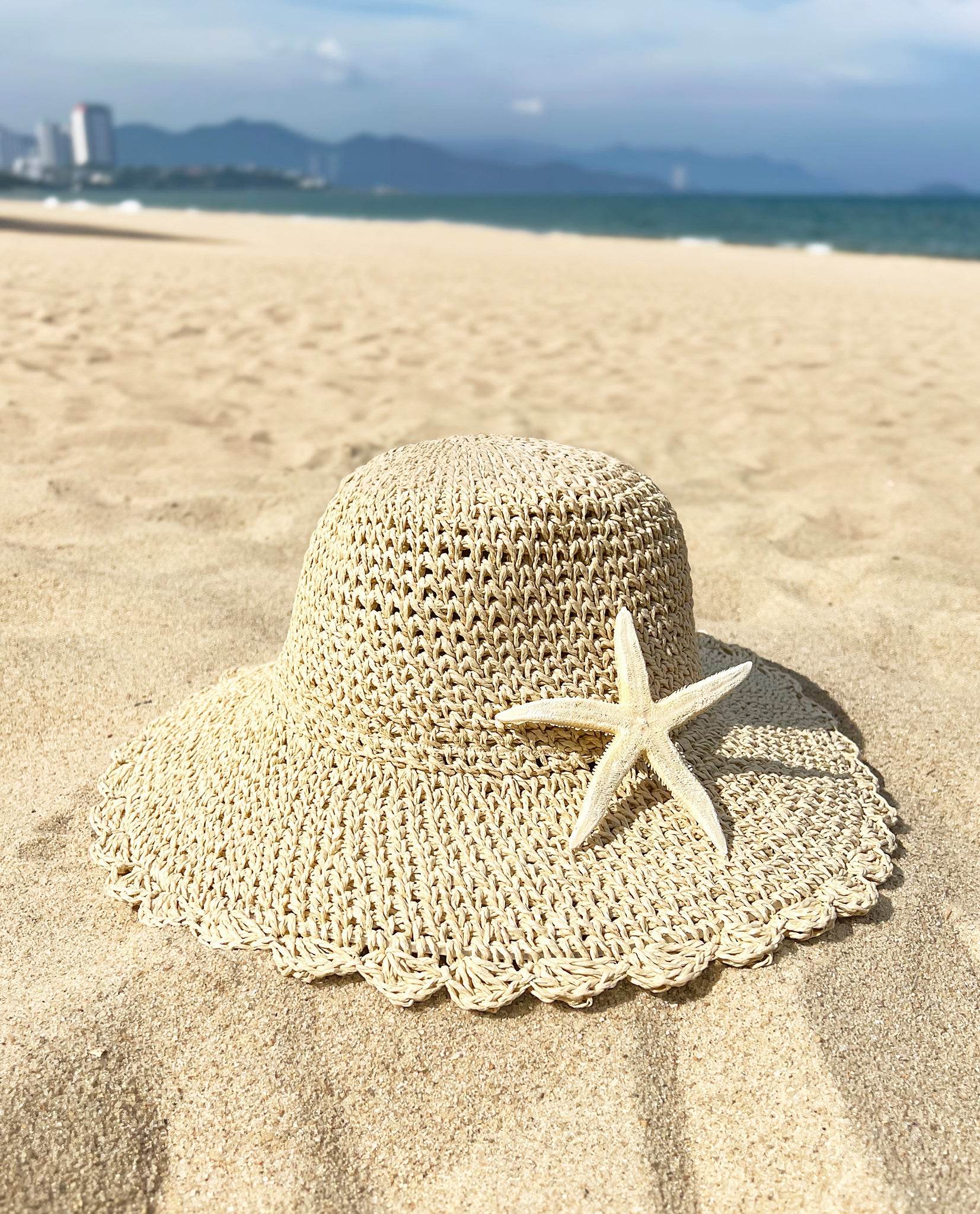 Mũ Cói Rộng Vành ACC411 - Hity