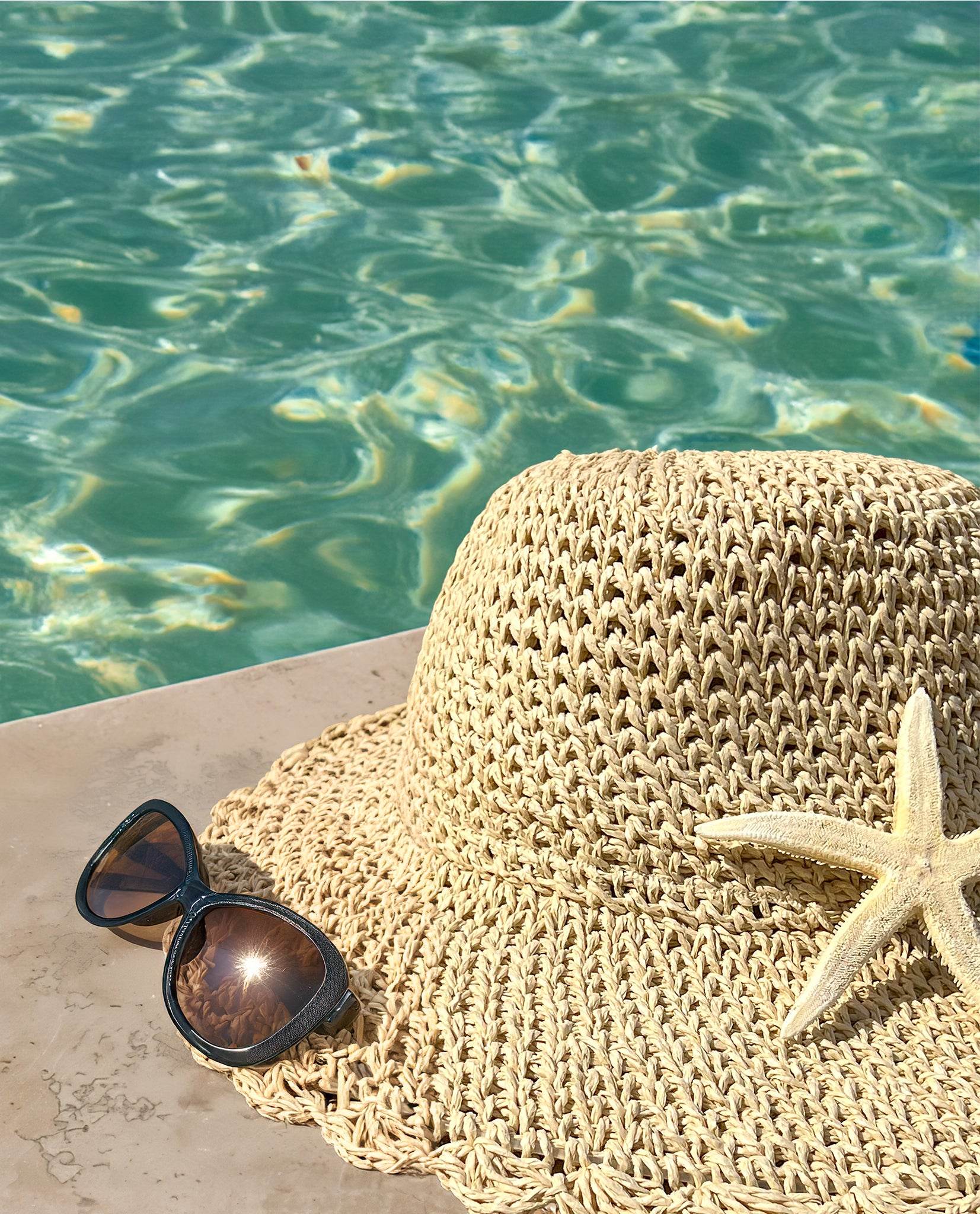 Mũ Cói Rộng Vành ACC411 - Hity