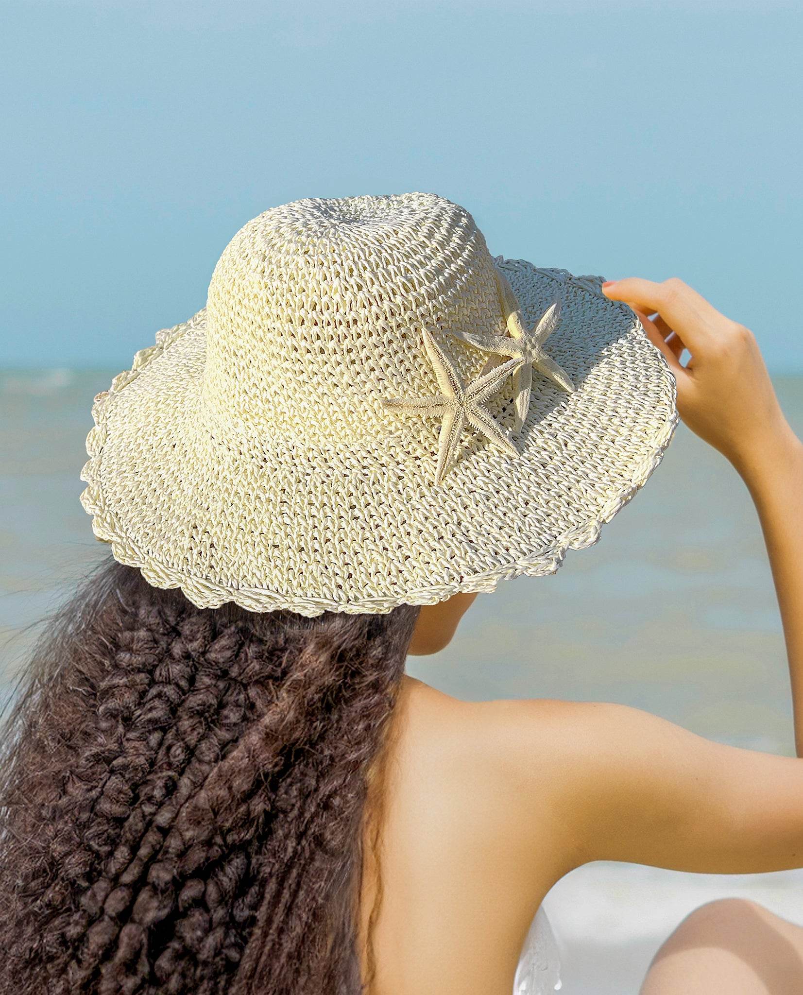 Mũ Cói Rộng Vành ACC412 - Hity