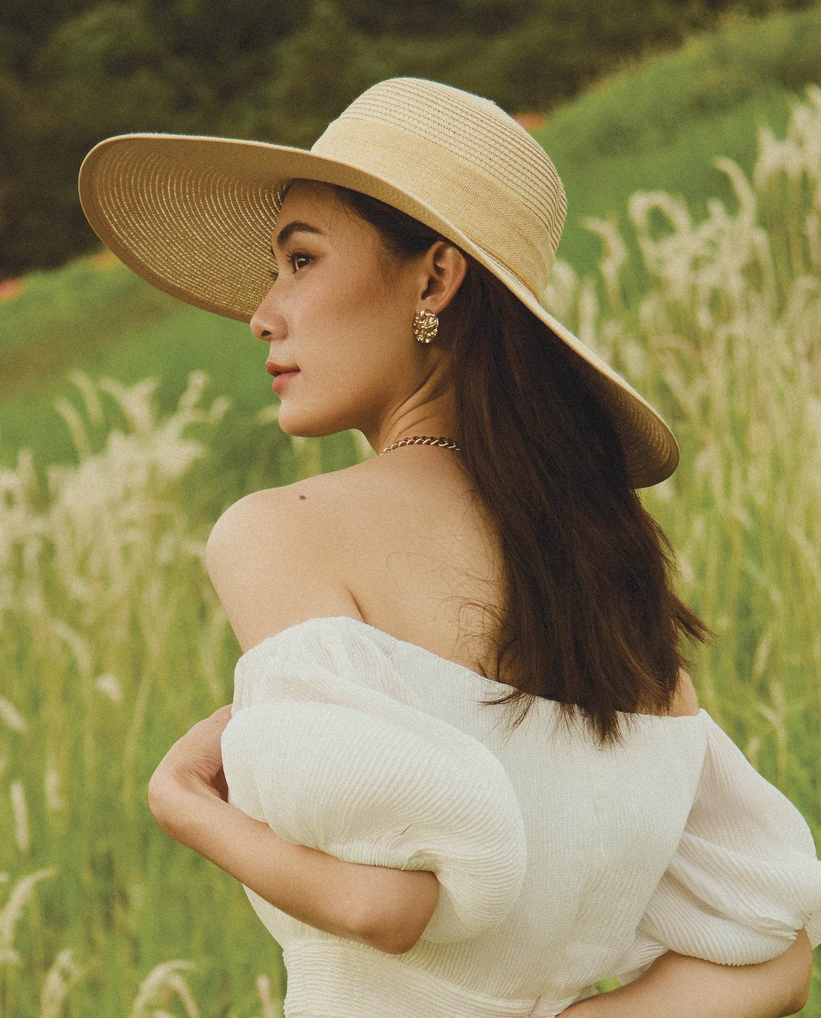 Mũ Cói Rộng Vành ACC426 - Hity