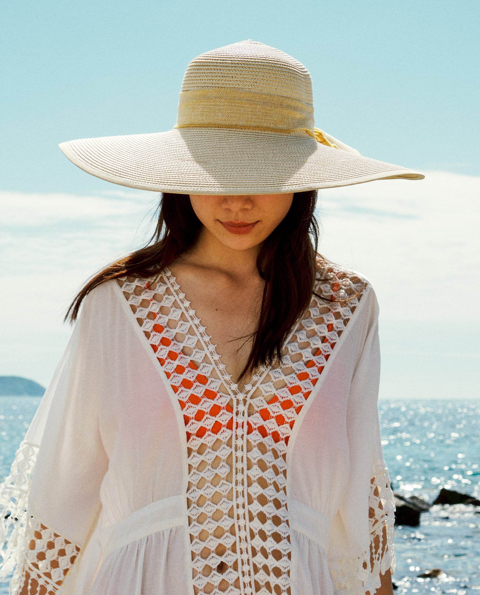 Mũ Cói Rộng Vành ACC426 - Hity