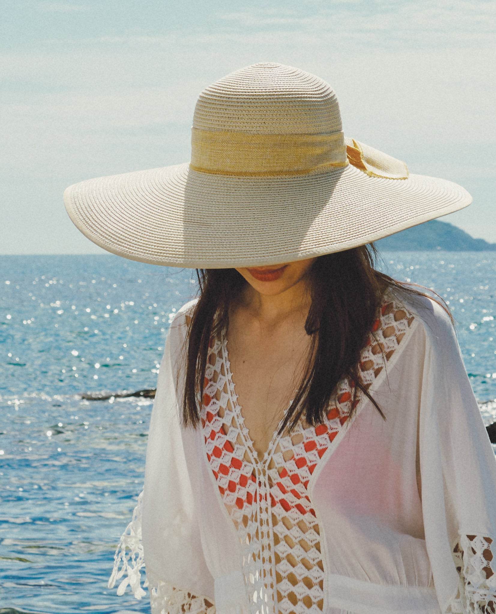 Mũ Cói Rộng Vành ACC426 - Hity