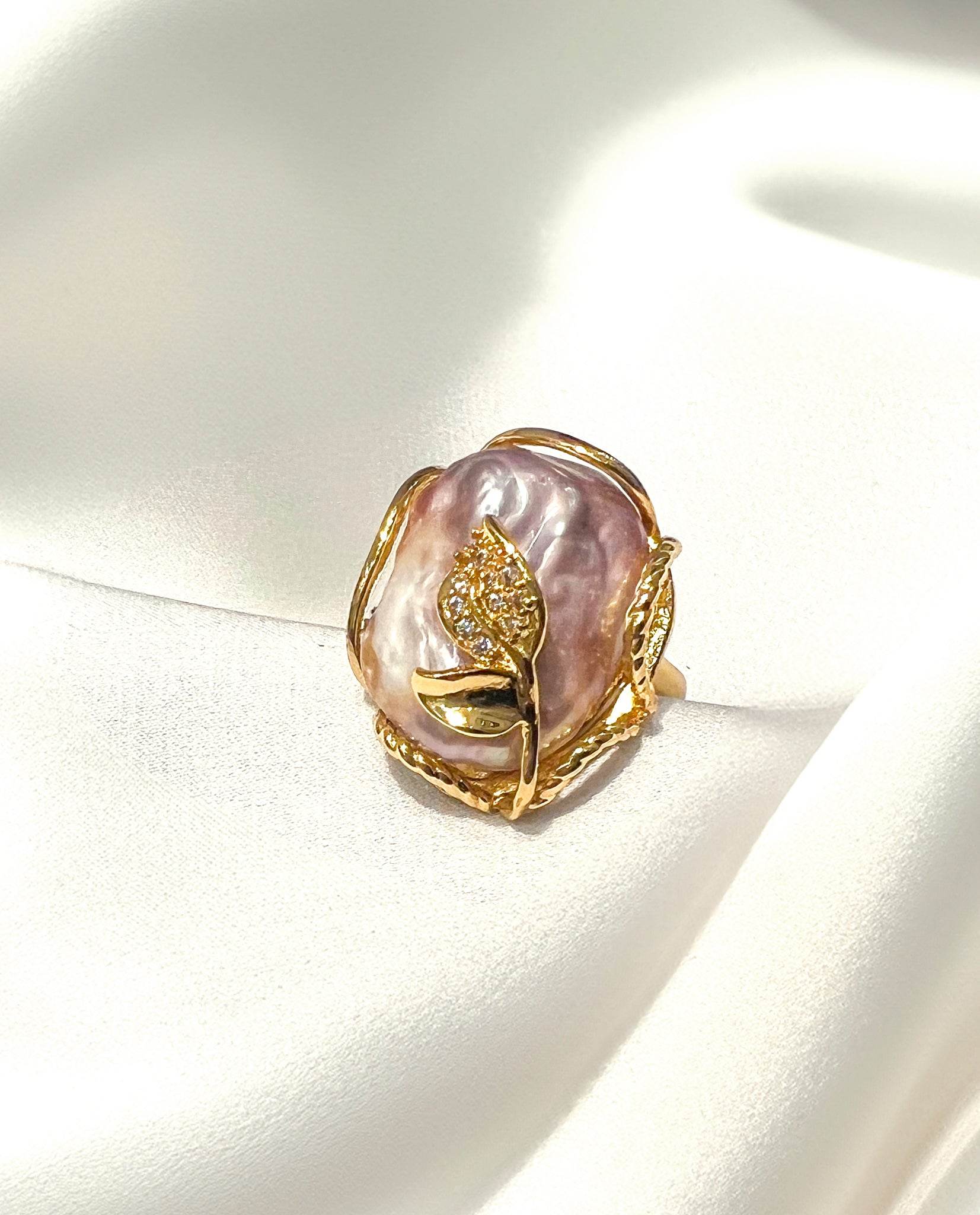 Nhẫn Ngọc Trai Baroque ACC406 - Hity