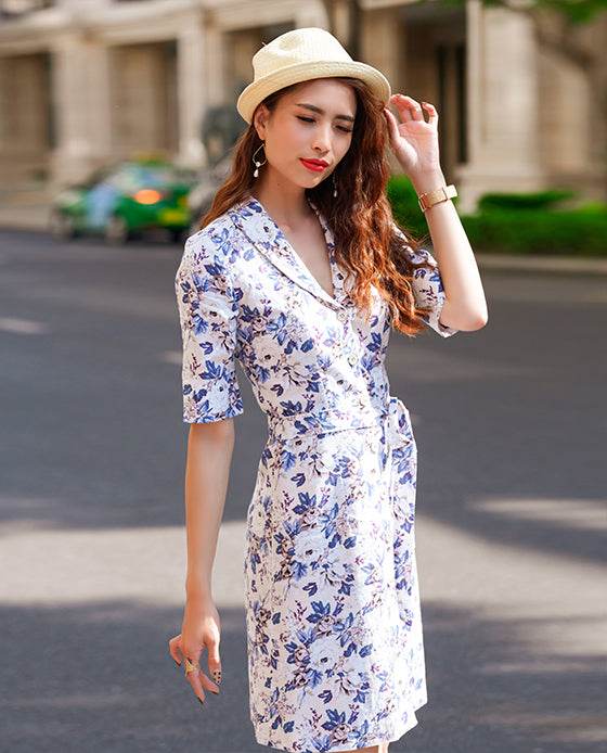 Đầm Chữ A Linen Nikita DRE143 - Hity
