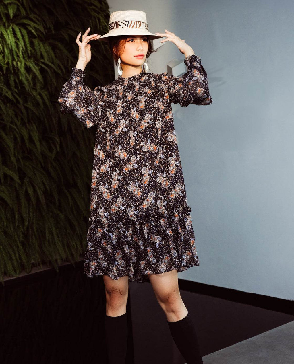 Đầm Babydoll Bohemia Du DRE157 - Hity