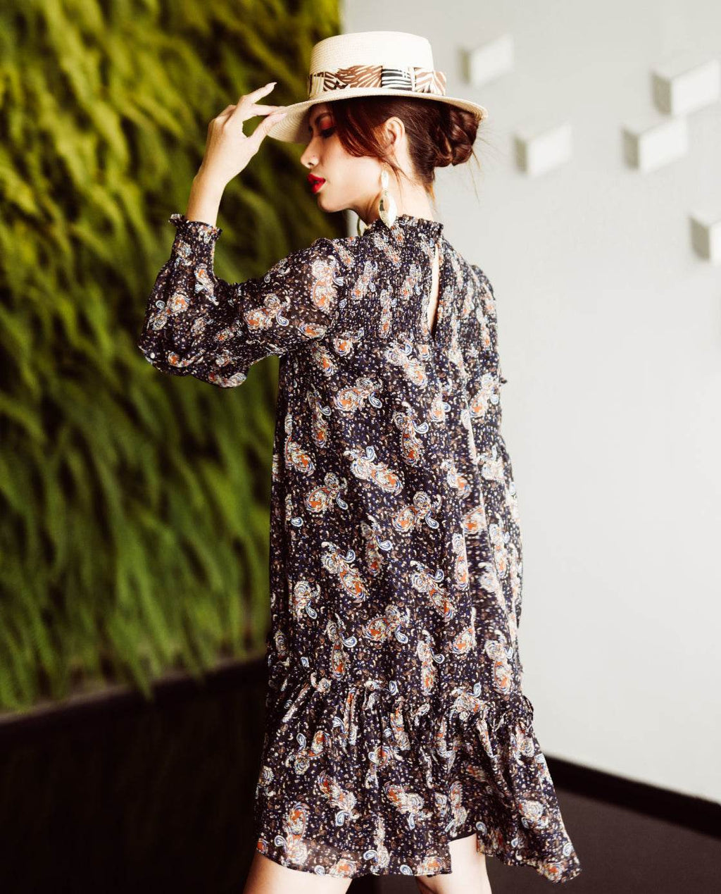 Đầm Babydoll Bohemia Du DRE157 - Hity