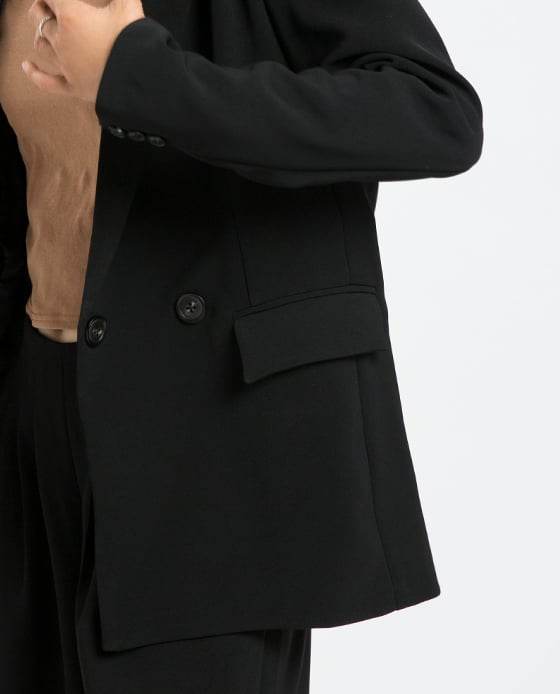 Áo Khoác Blazer Oversized Ô TOP085 - Hity