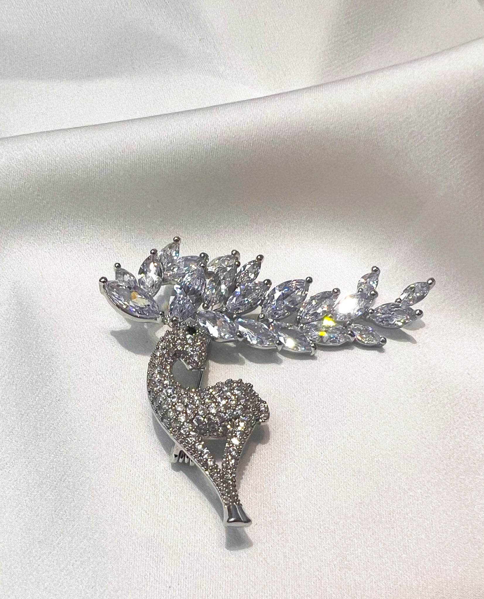 Cài Áo Tuần Lộc Bạc ACC137.23 - Hity