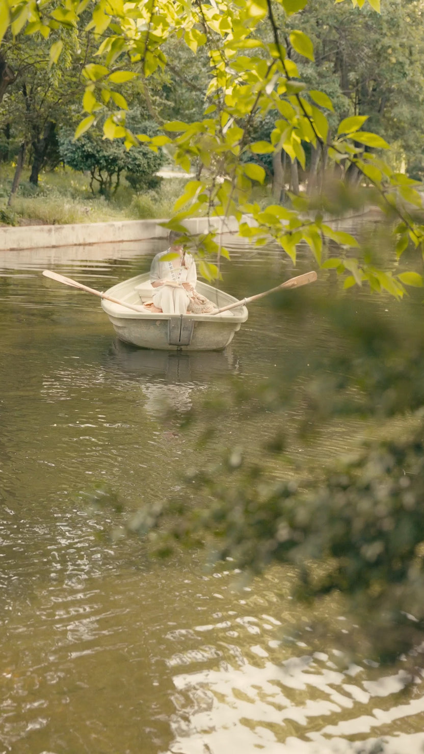 Áo khoác kimono linen phối thổ cẩm thời trang Hity