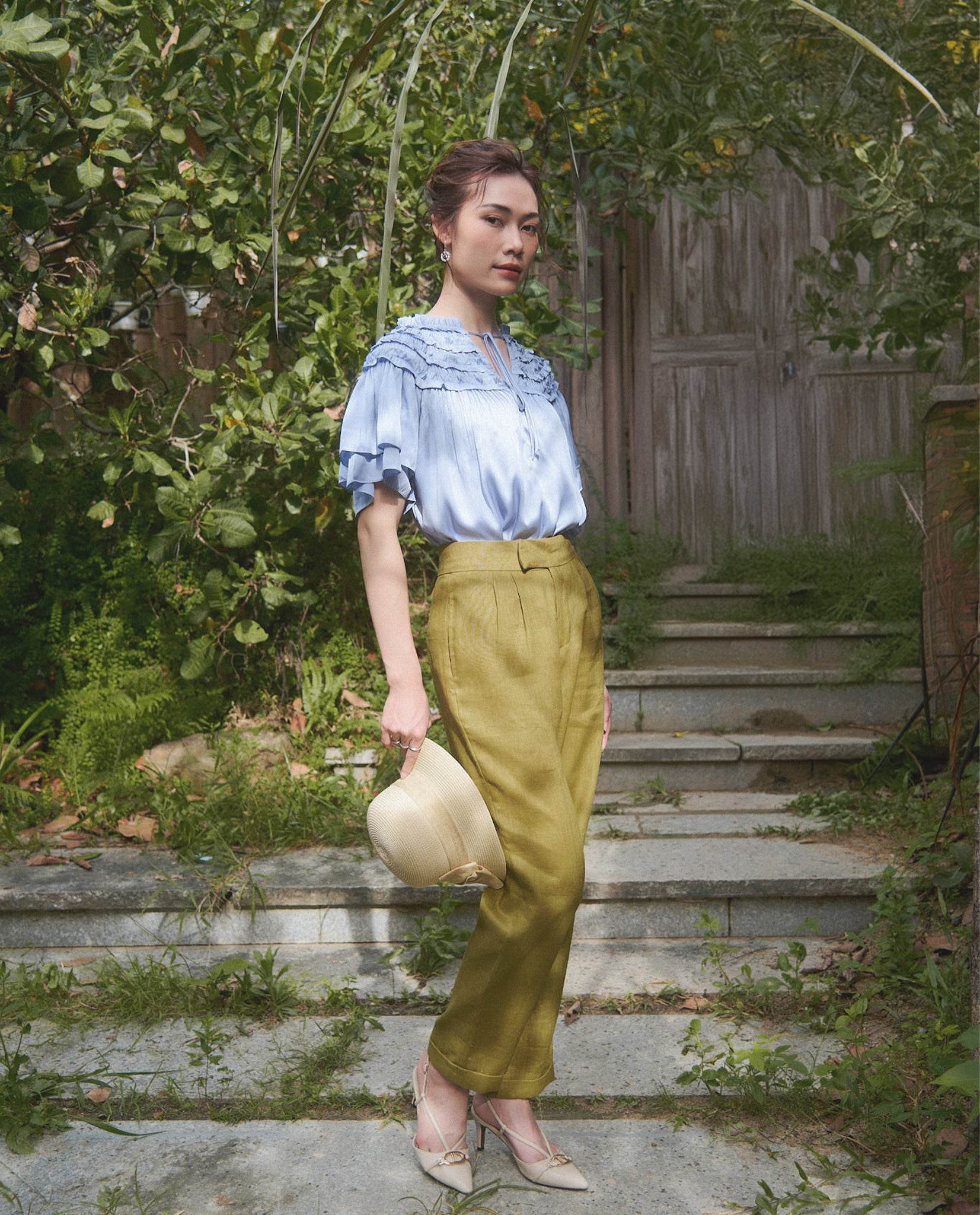 Quần Baggy Linen Thanh Tài PAN071 - Hity