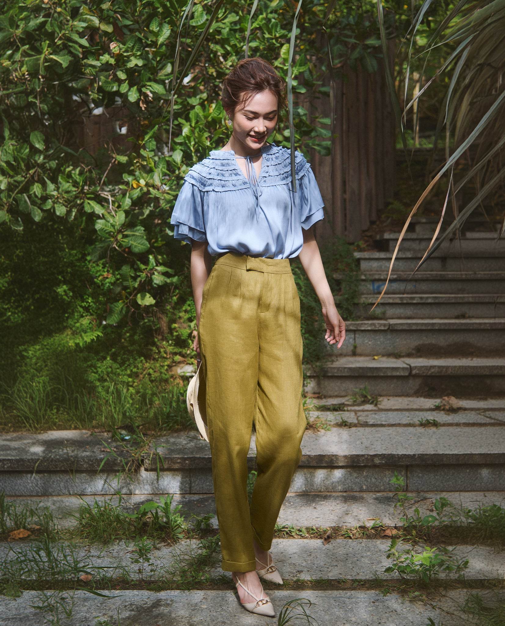 Quần Baggy Linen Thanh Tài PAN071 - Hity