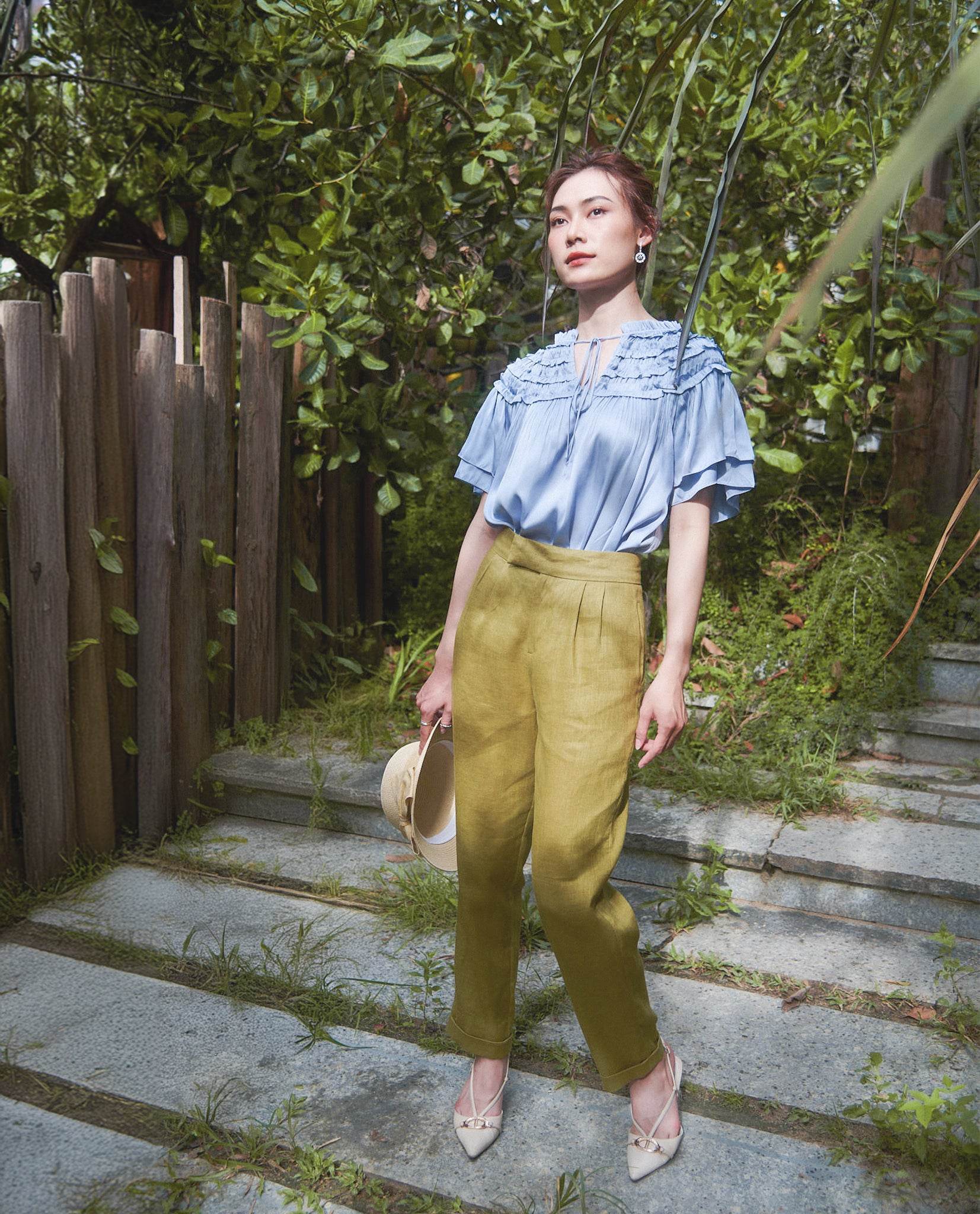 Quần Baggy Linen Thanh Tài PAN071 - Hity