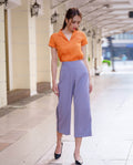 Quần Lửng Culottes Bằng Lăng PAN048 - Hity