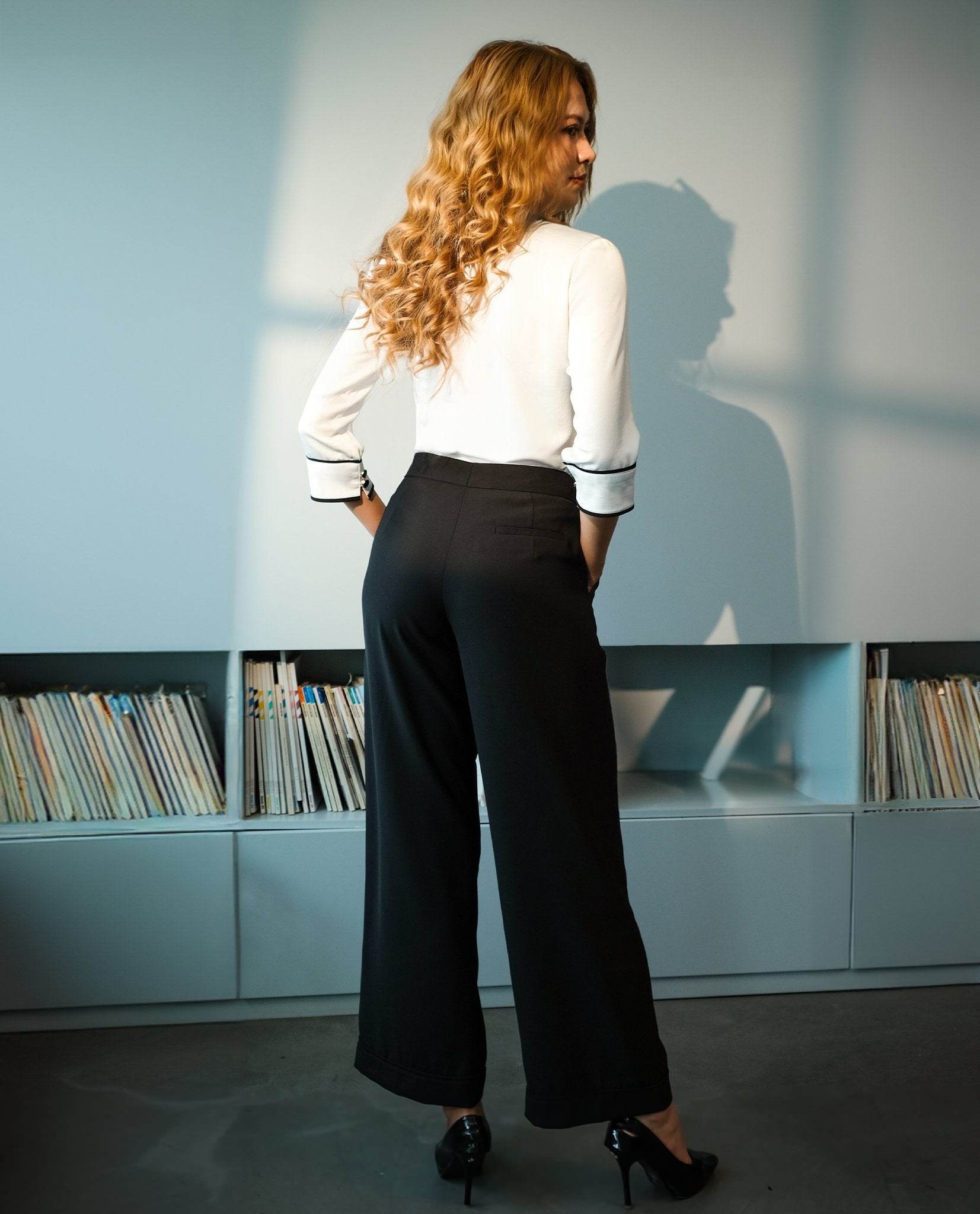 Quần Ống Rộng Ô PAN050 - Hity