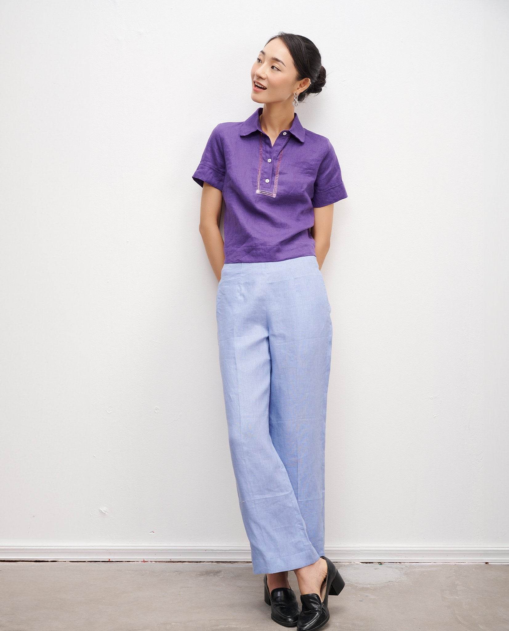 Quần Lưng Liền Linen Thanh Lâm PAN058 - Hity