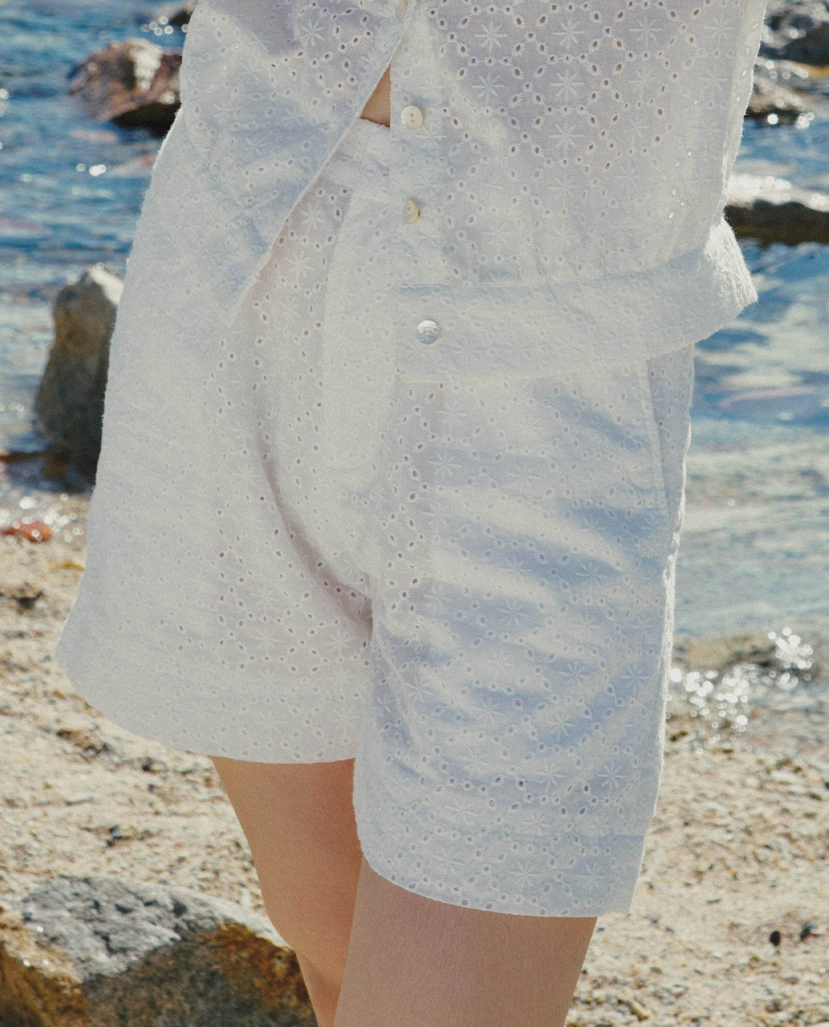 Quần Shorts Thêu Hạ Vũ PAN074 - Hity