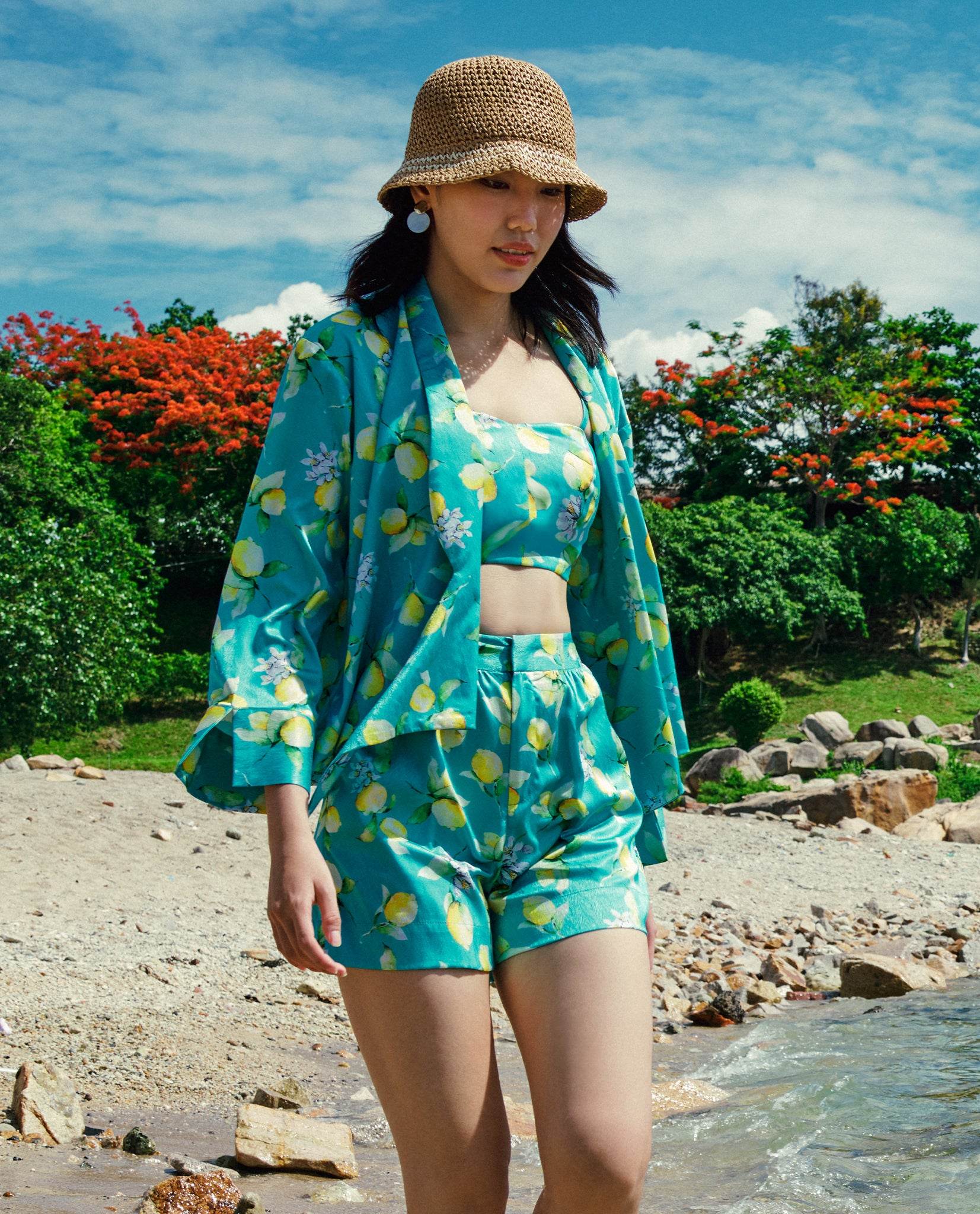 Quần Shorts Lụa Hạ Viên PAN236 - Hity