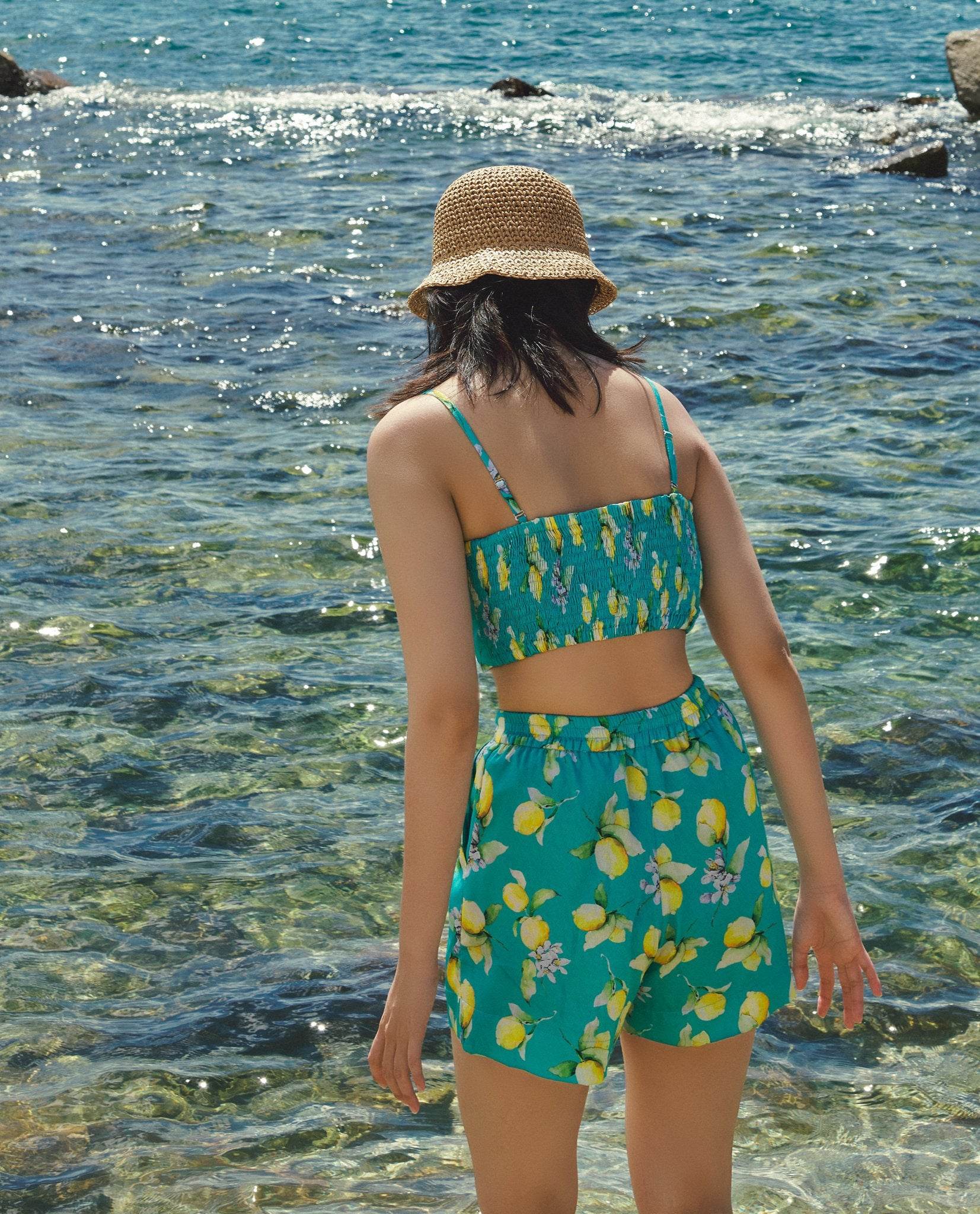 Quần Shorts Lụa Hạ Viên PAN236 - Hity