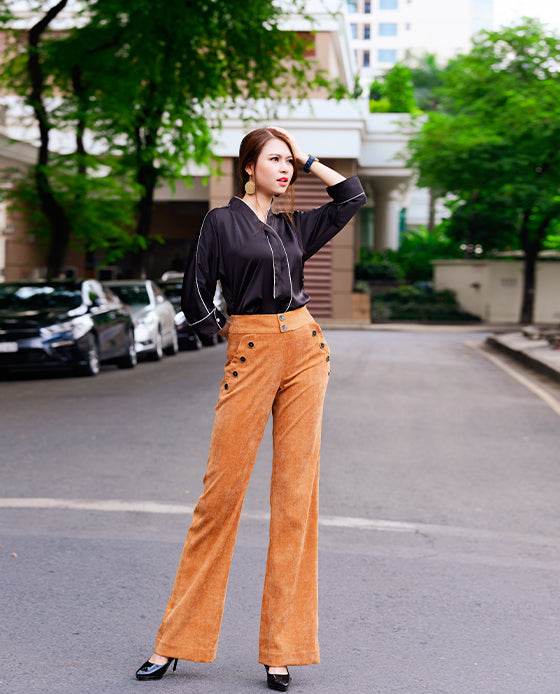 Quần Ống Loe Bass Jess PAN051 - Hity