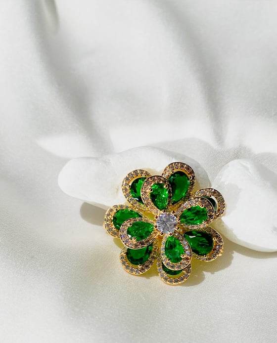 Cài Áo Hoa Emerald ACC146.63 - Hity