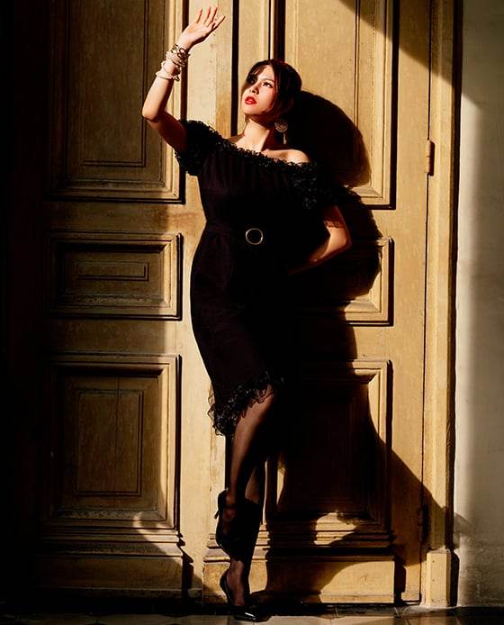 Đầm Trễ Vai Nam Phương DRE131 - Hity