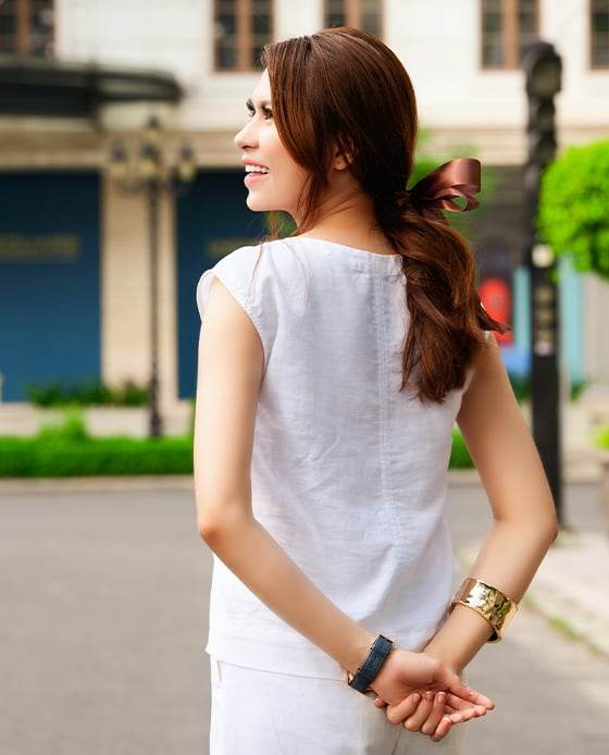 Áo Croptop Linen Corbetta TOP145 - Hity