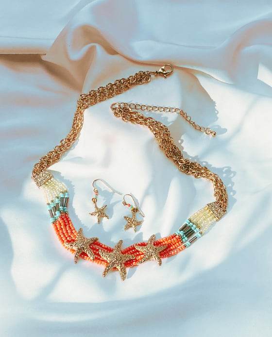 Vòng Cổ Bông Tai Nha Trang ACC105 - Hity