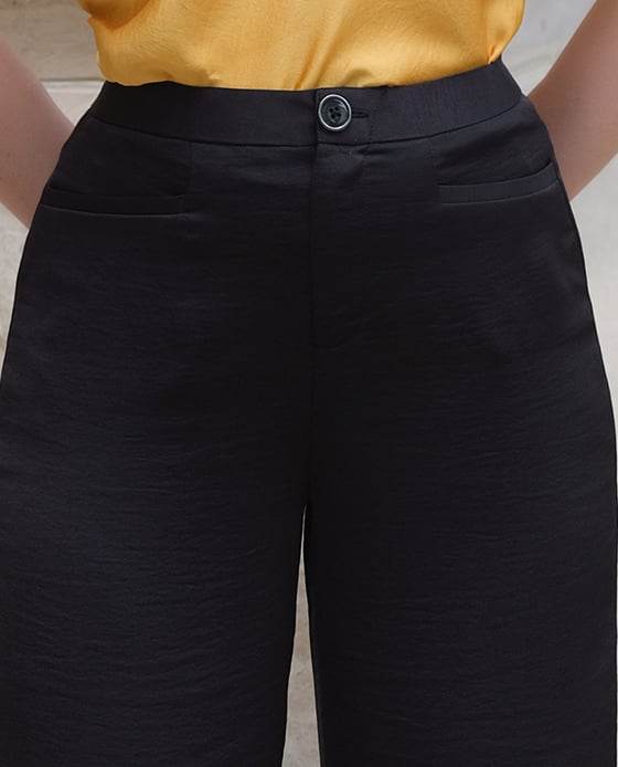 Quần Ống Suông Mason PAN032 Đen Huyền Bí - Hity