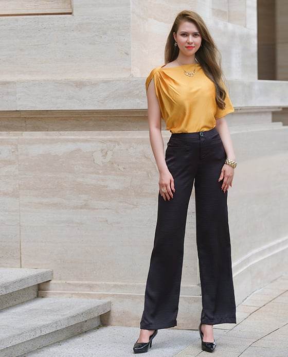 Quần Ống Suông Mason PAN032 Đen Huyền Bí - Hity