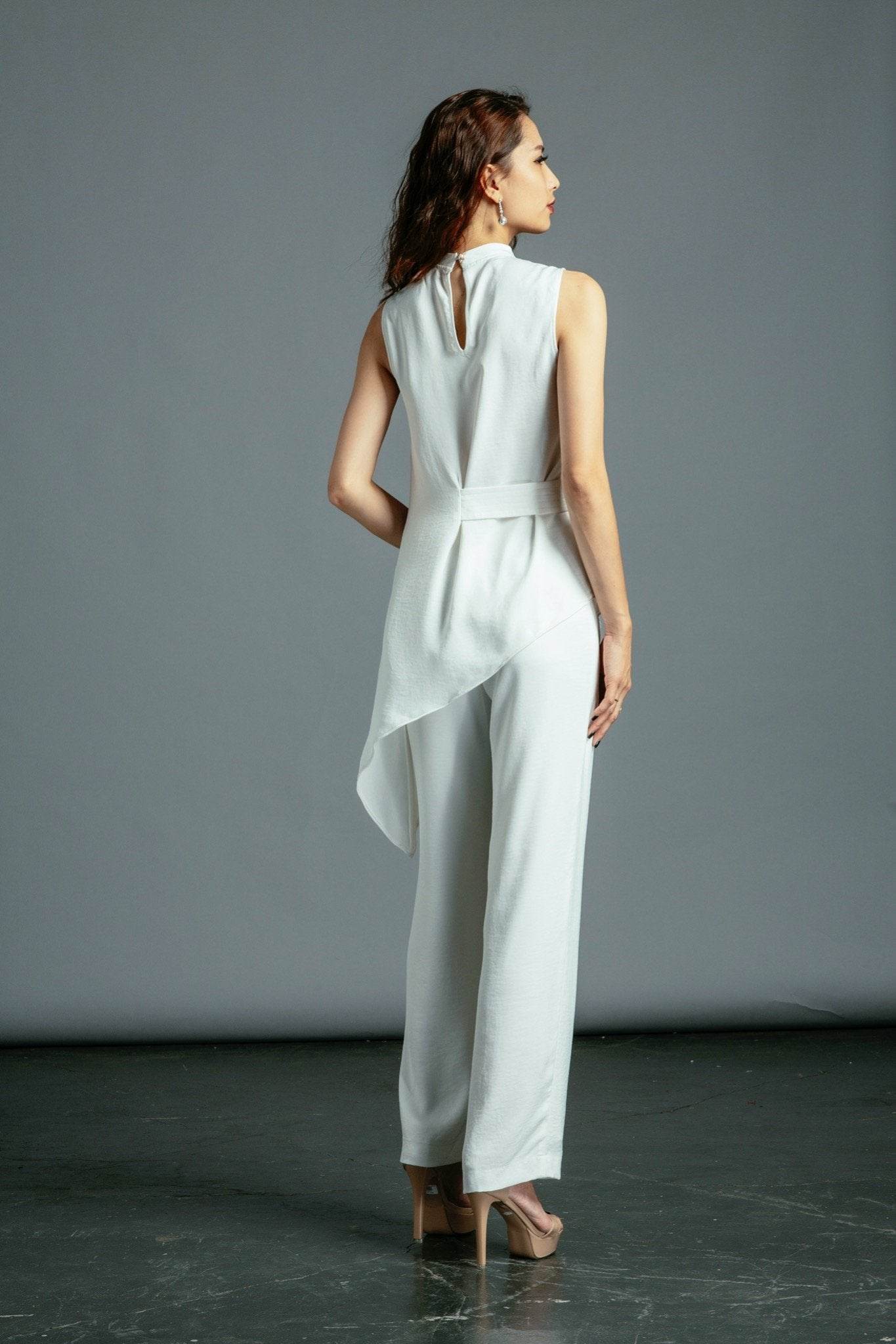 Áo Lệch Tà Peplum Nguyệt TOP118 - Hity