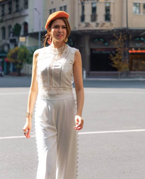 Áo Croptop Scabiosa TOP133 - Hity