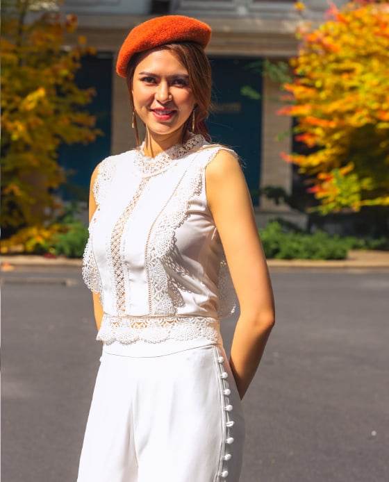 Áo Croptop Scabiosa TOP133 - Hity