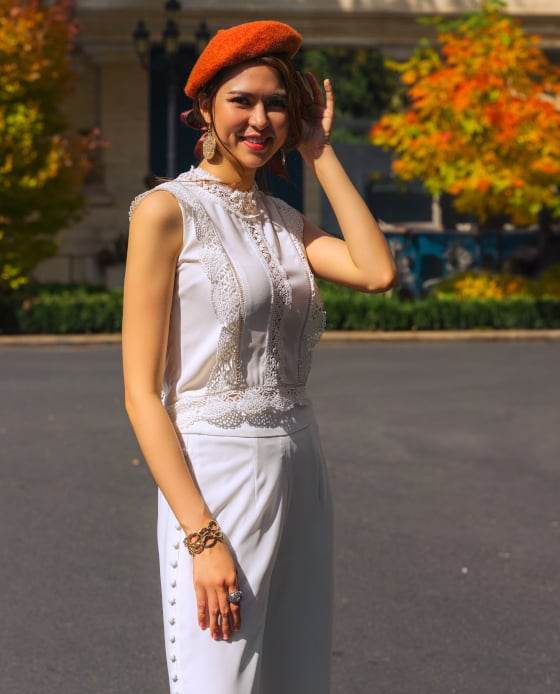 Áo Croptop Scabiosa TOP133 - Hity