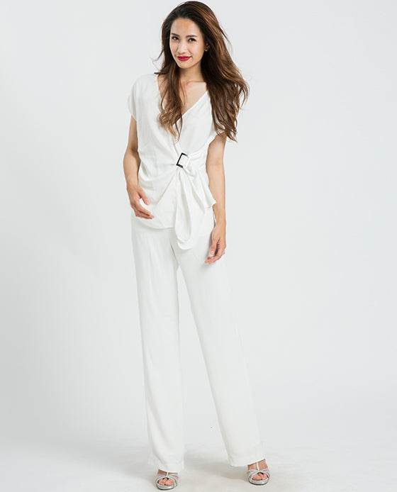 Áo Thắt Eo Lụa Là TOP089 - Hity