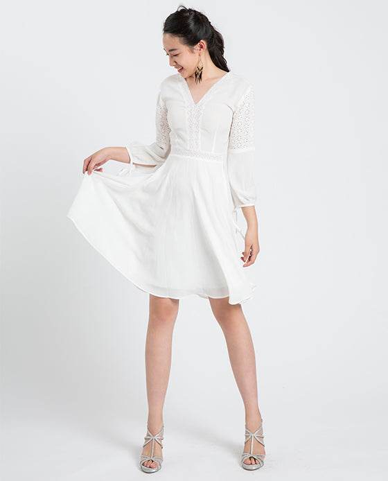 Đầm Xòe Fit & Flare Tuyết Mai DRE075 - Hity