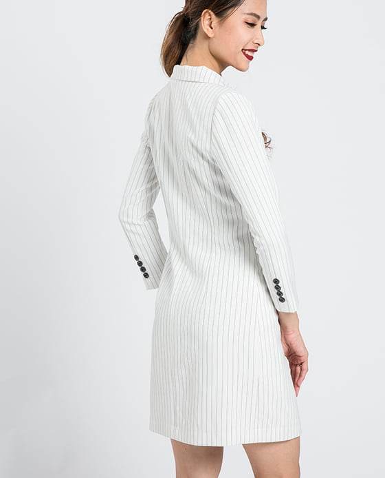 Đầm Blazer Sọc Bạch DRE080 - Hity