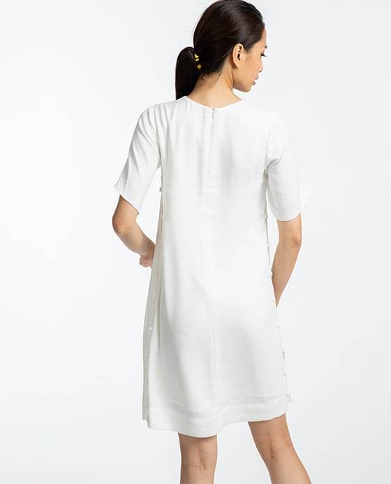 Đầm Suông Lụa Chloe DRE095 - Hity