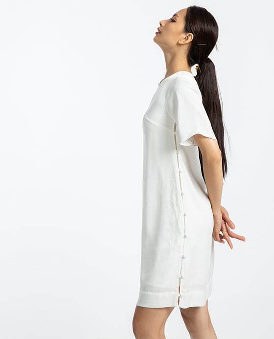 Đầm Suông Lụa Chloe DRE095 - Hity